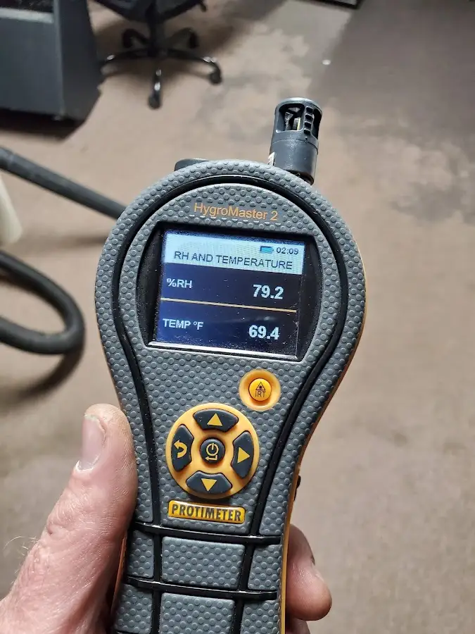 Moisture meter humidity assessment for Fire & Smoke Damage Restoration in Sandown